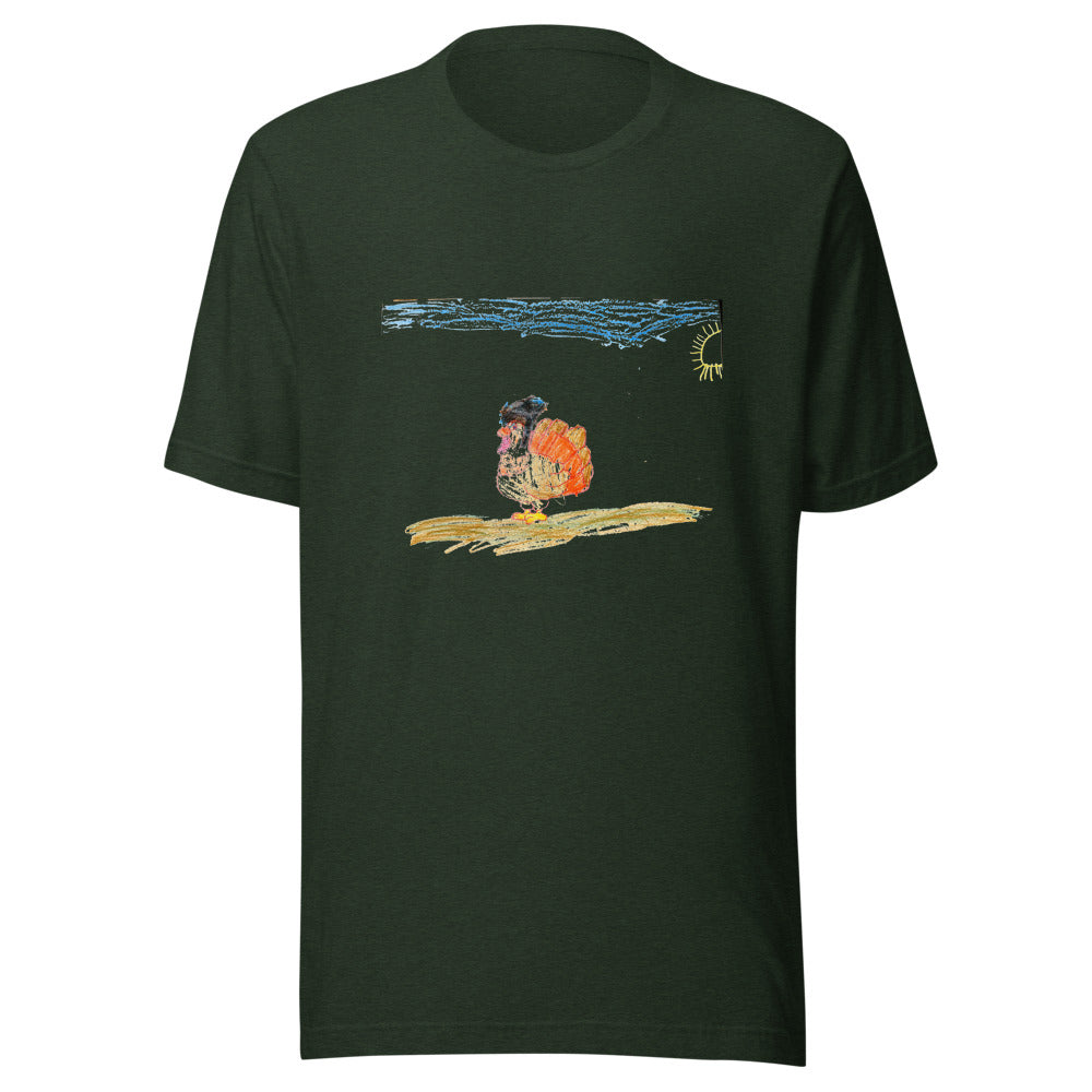 tee-bc-3001 — Heather Emerald
