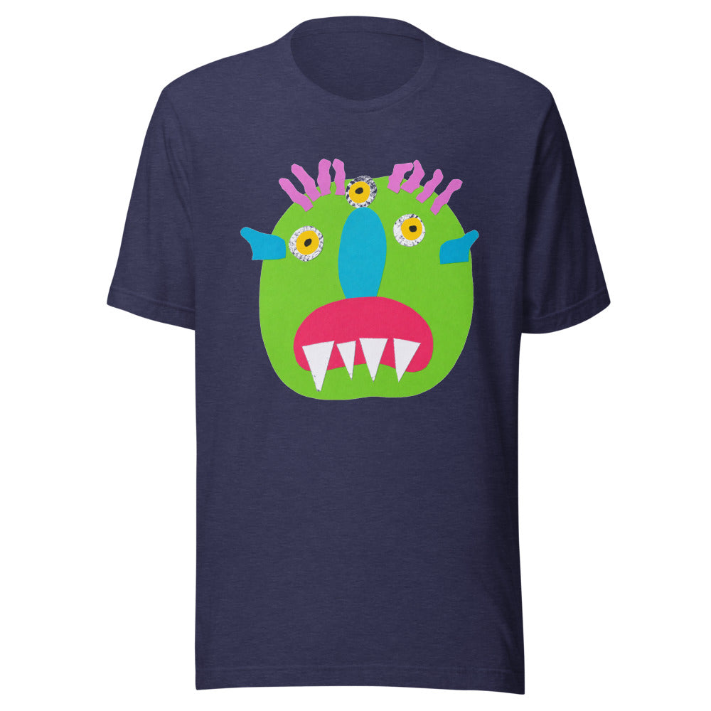 monster-tee-bc-3001 - Heather Midnight Navy (hi-res)