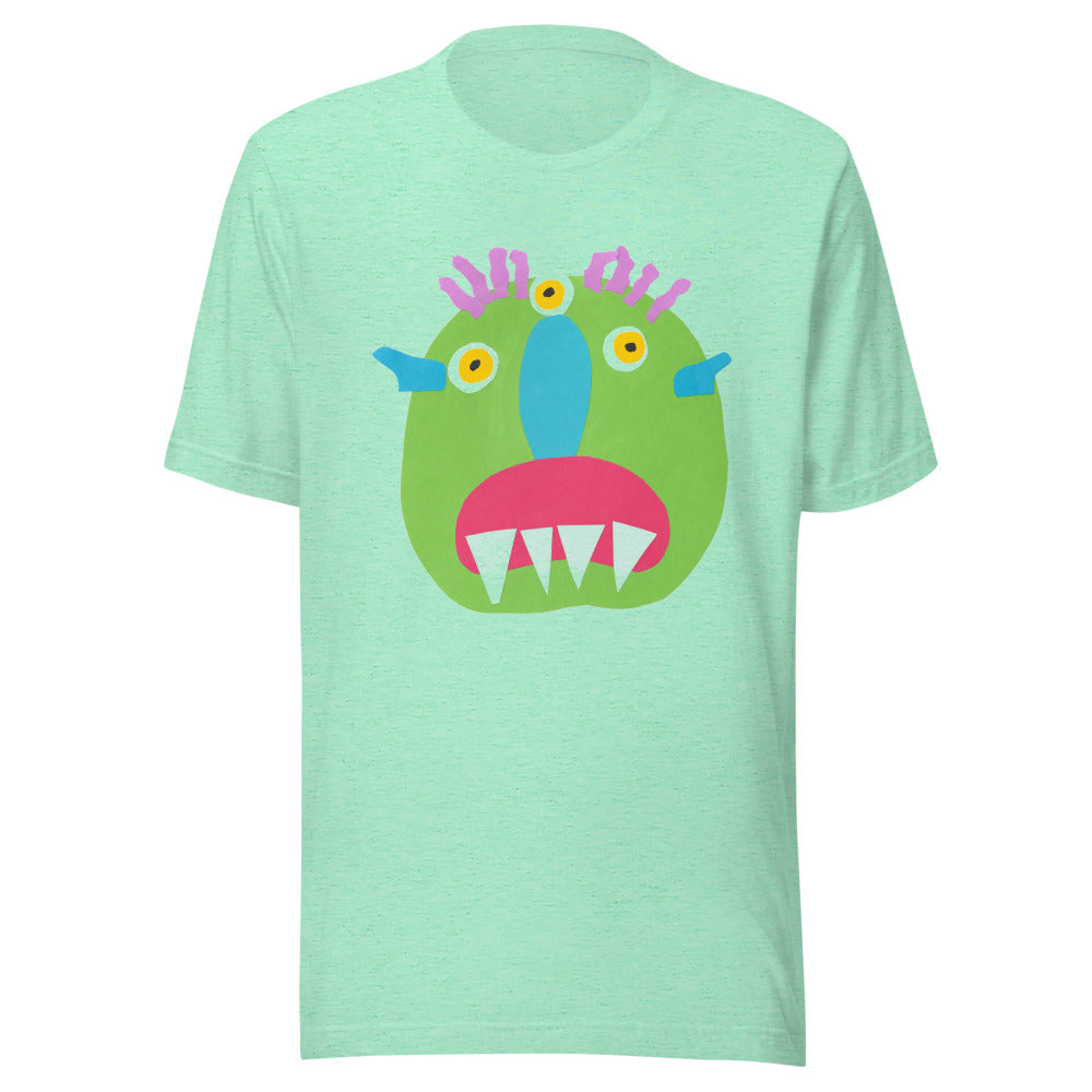monster-tee-bc-3001 - Heather Mint