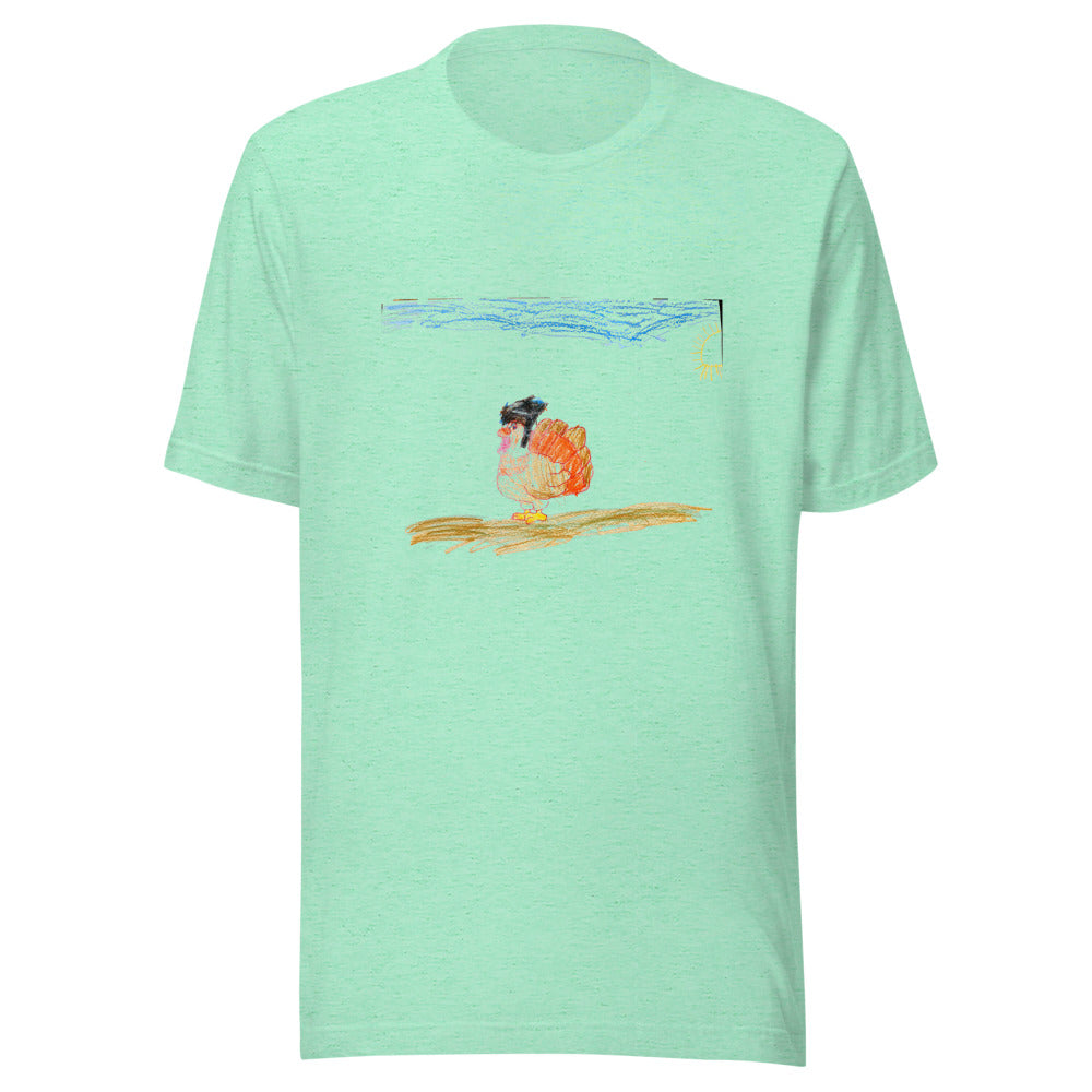 tee-bc-3001 — Heather Mint