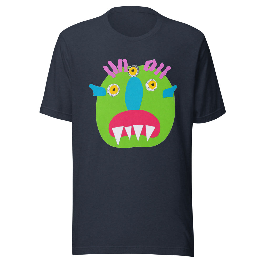 monster-tee-bc-3001 - Heather Navy (hi-res)