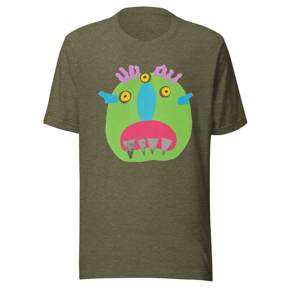 monster-tee-bc-3001 - Heather Olive