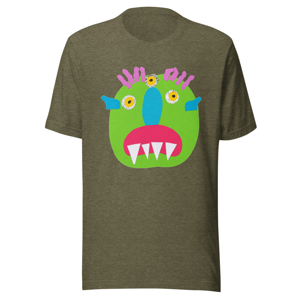 monster-tee-bc-3001 - Heather Olive (hi-res)