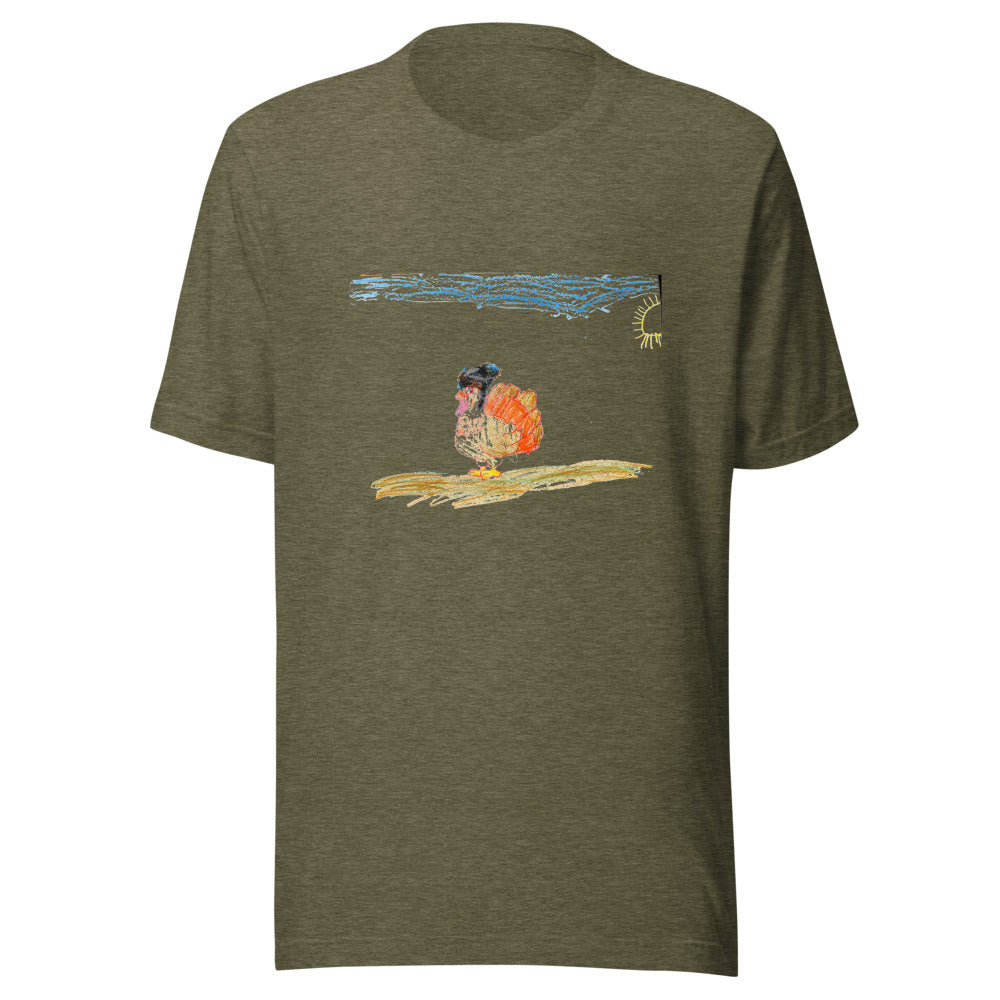 tee-bc-3001 — Heather Olive