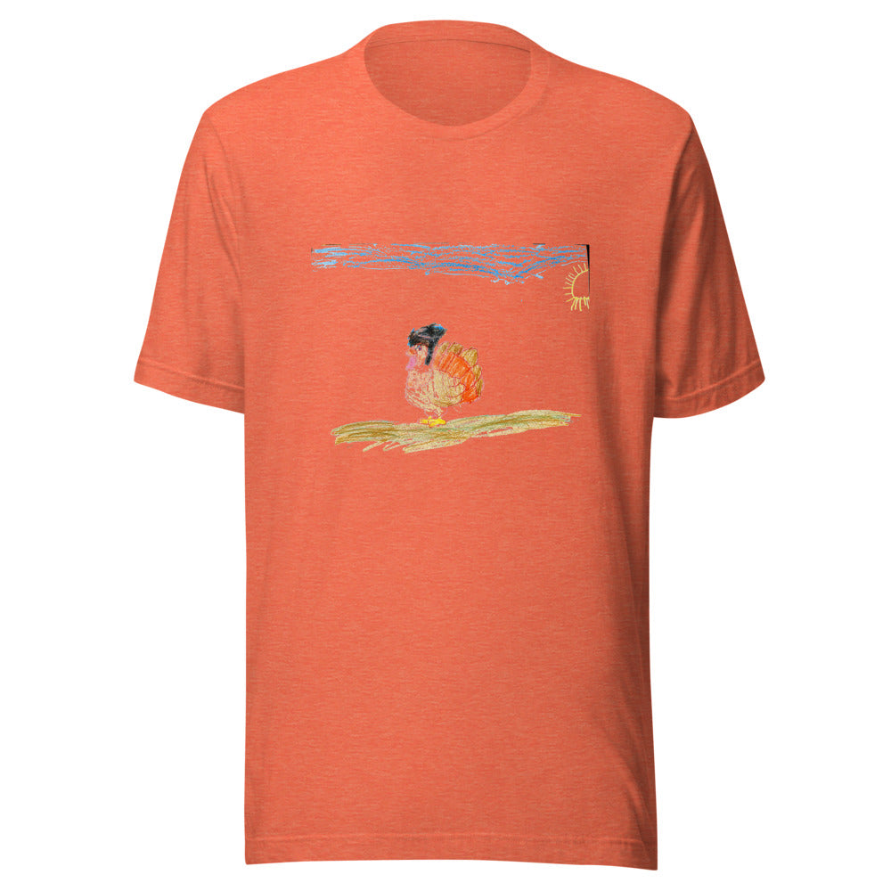 tee-bc-3001 — Heather Orange