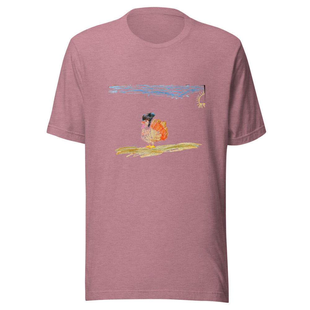 tee-bc-3001 — Heather Orchid