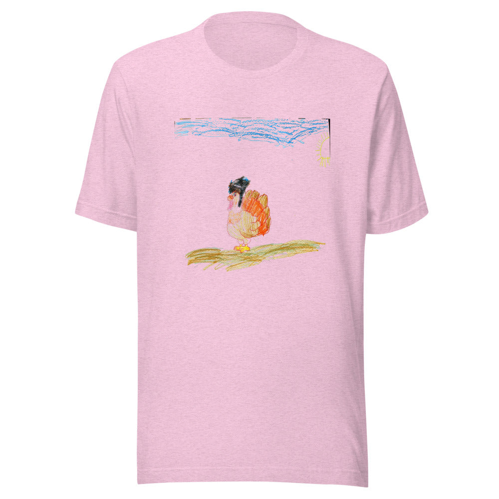 turkey-tee-bc-3001 - Heather Prism Lilac