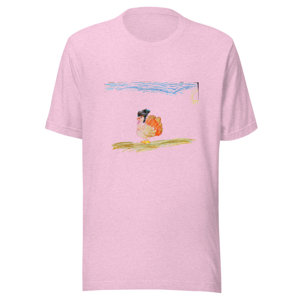 tee-bc-3001 — Heather Prism Lilac