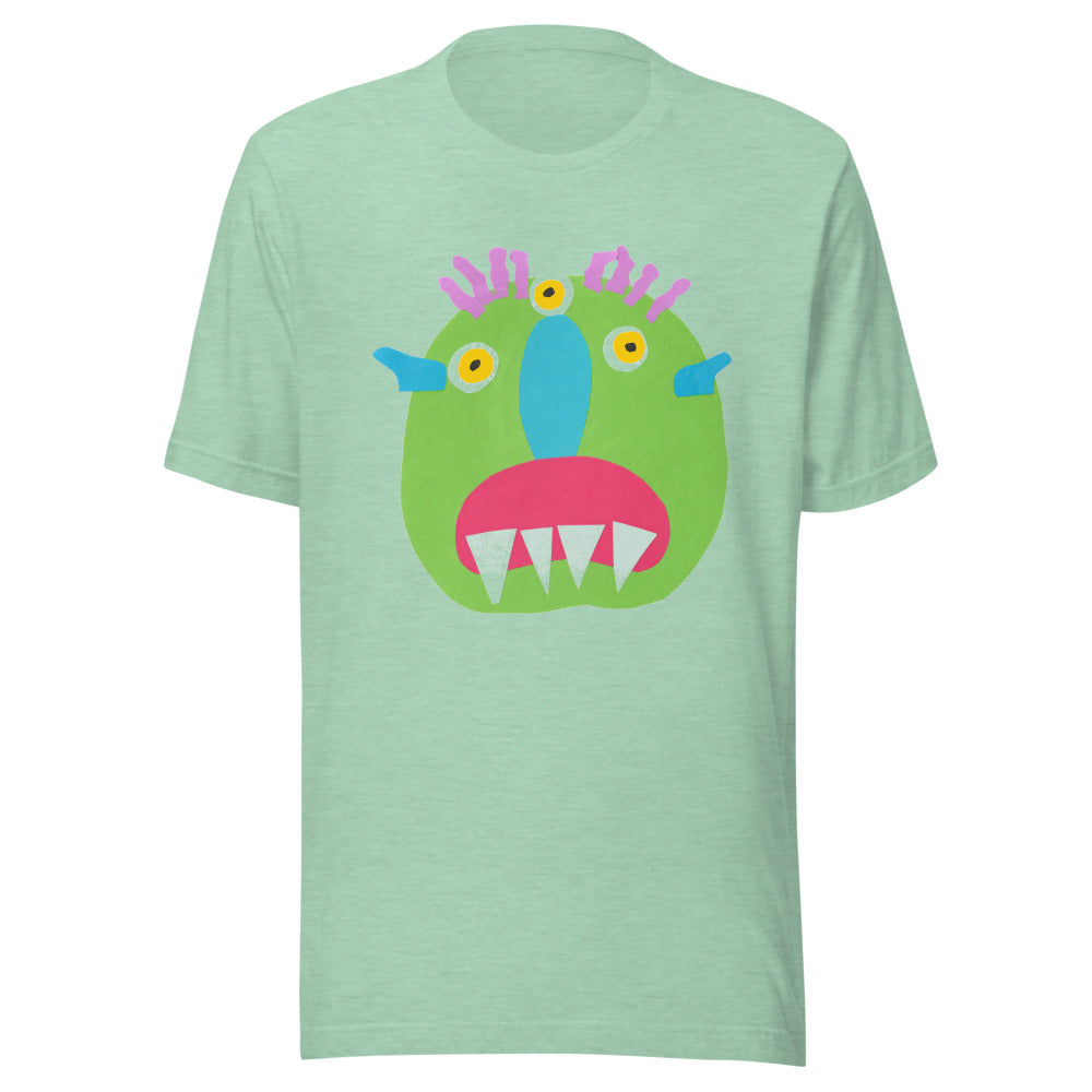 monster-tee-bc-3001 - Heather Prism Mint