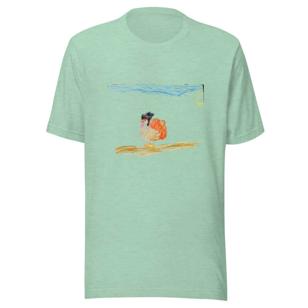 tee-bc-3001 — Heather Prism Mint