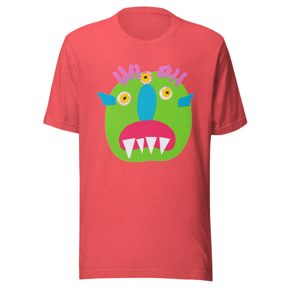 monster-tee-bc-3001 - Heather Red (hi-res)
