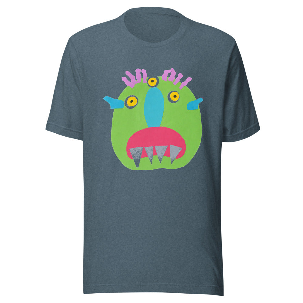 monster-tee-bc-3001 - Heather Slate