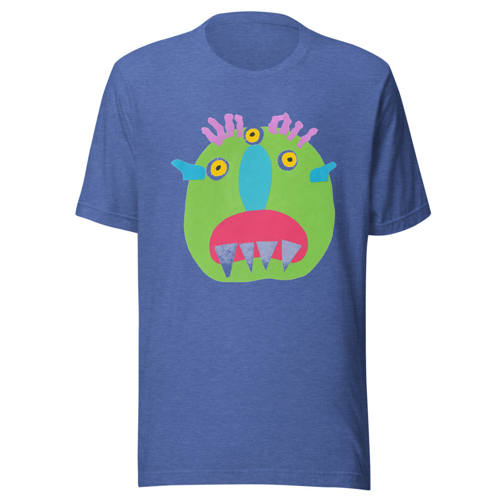 monster-tee-bc-3001 - Heather True Royal