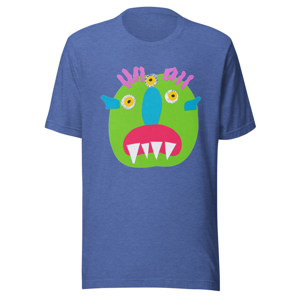 monster-tee-bc-3001 - Heather True Royal (hi-res)