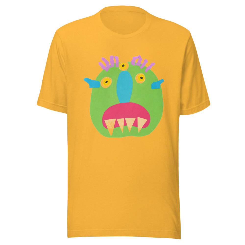 monster-tee-bc-3001 - Heather Yellow Gold