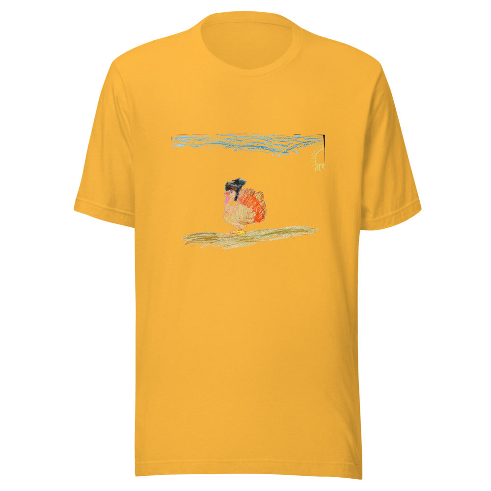 tee-bc-3001 — Heather Yellow Gold