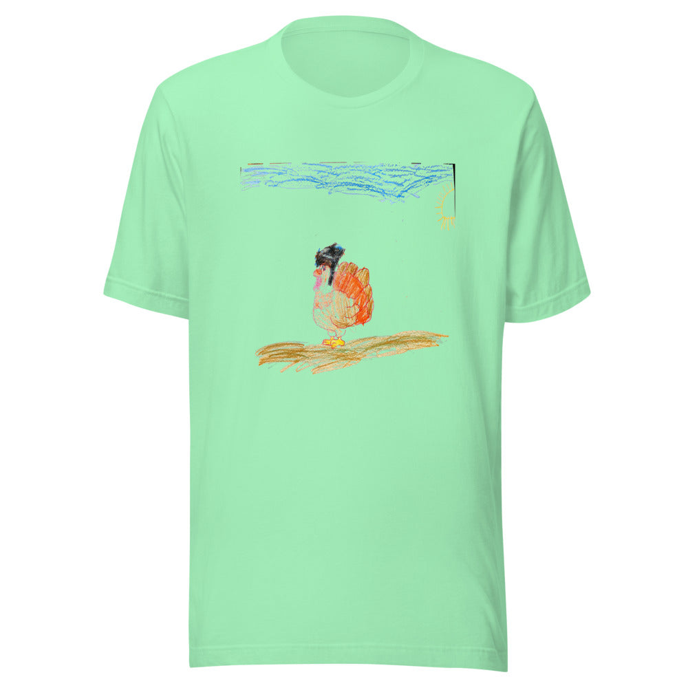 turkey-tee-bc-3001 - Mint