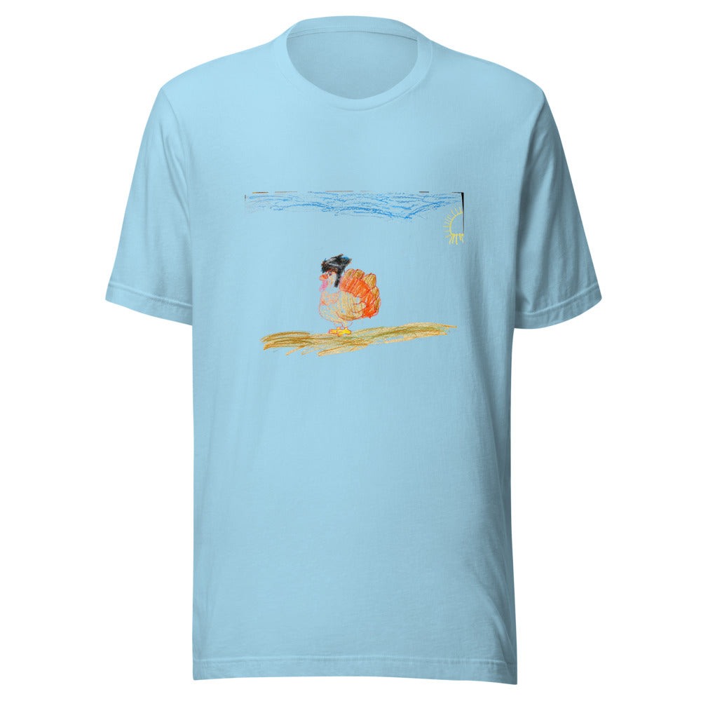 tee-bc-3001 — Ocean Blue