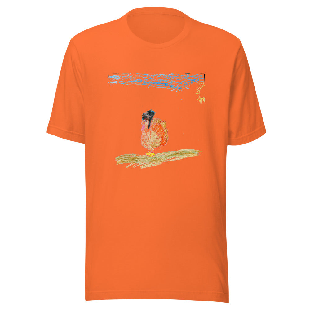 turkey-tee-bc-3001 - Orange