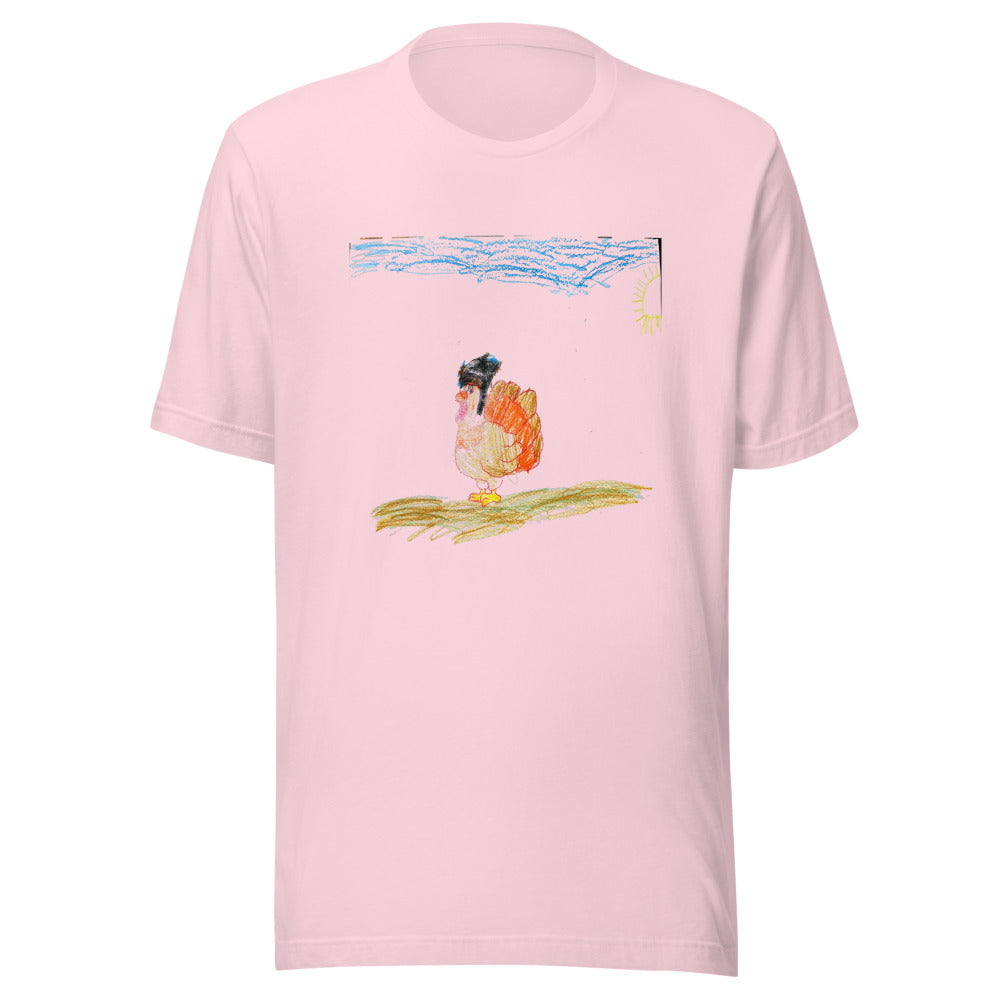 turkey-tee-bc-3001 - Soft Pink