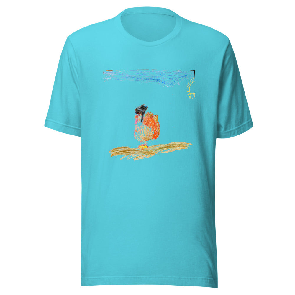 turkey-tee-bc-3001 - Turquoise