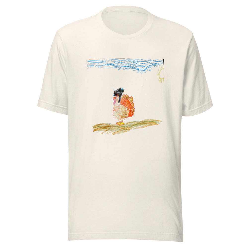 turkey-tee-bc-3001 - Vintage White