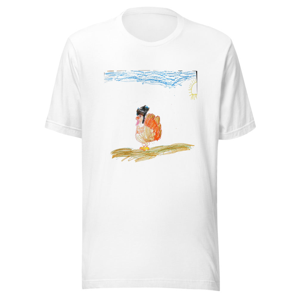 turkey-tee-bc-3001 - White