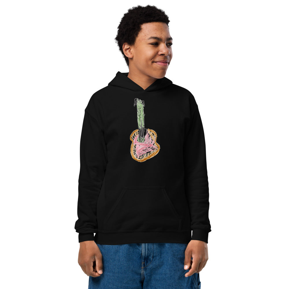 Turkey on Youth Heavy Blend Hoodie — Black