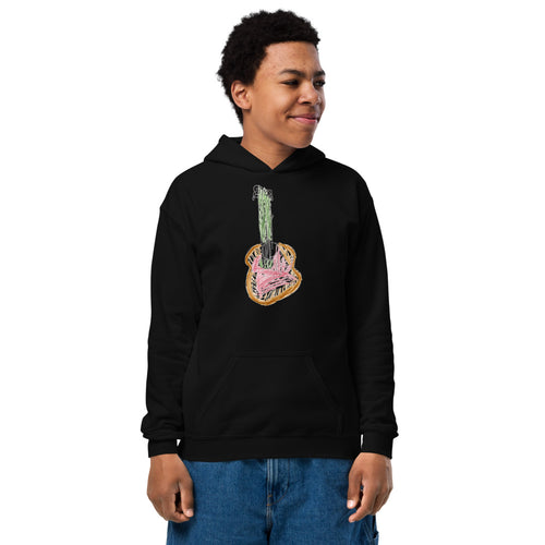 Turkey on Youth Heavy Blend Hoodie — Black