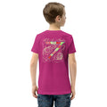 Theo 7 — Youth Staple Tee — Berry (back)